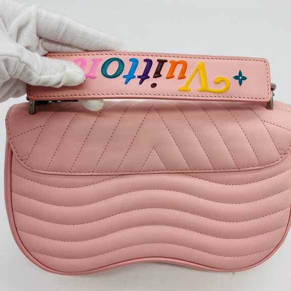 SOLD!!!!Louis Vuitton New Wave Chain Bag Mm S Pin - Picture 4 of 16